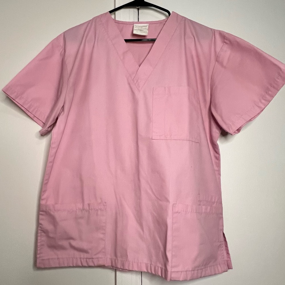 Pink Scrub Top